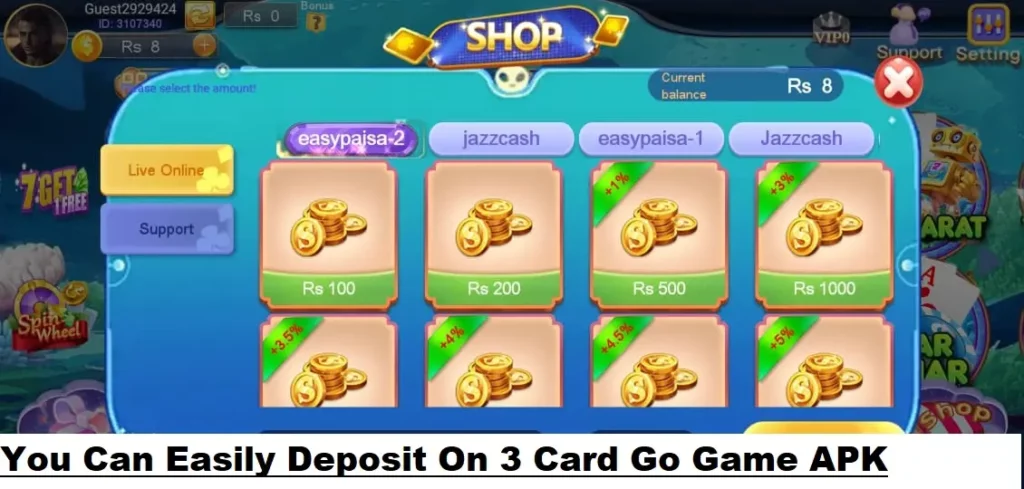 3 card go game